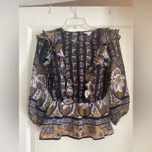 Lucky Brand Ruffle Blouse